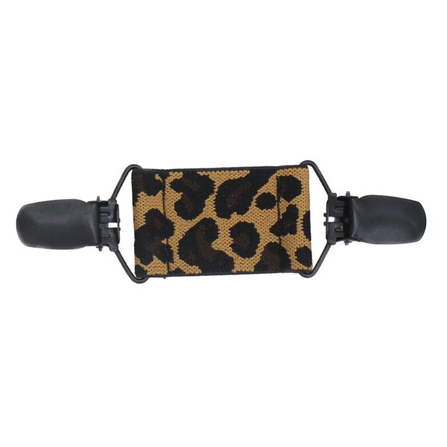 Esquirla Leopard Sweater Clip Clasp, Shirt Dresses Clips, Fashion Sweater Shawl Clips for Yellow Leopard