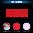thumbnail image 4 of Unique Bargains 20 Pcs Reflective Stickers, 3.11"x1.18" Rectangle Shape Safety Tape Reflector Universal for Cars Trucks Trailers Waterproof PET Red, 4 of 7