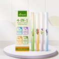 thumbnail image 2 of 6ml 4 In 1 Diffusion Pen Diffuser Pen for Energy Sleep Liver & Lung Support Lung Cleanse Plant Based (4 Stick) (4PCS)Makeup Organizers, 2 of 8