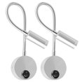 thumbnail image 1 of Mesase Hose Wall Sconce Metal Flexible Neck 2Pack Wired LED Lamp, 1 of 9