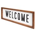 thumbnail image 3 of hometrends Enseigne métallique Welcome, 3 of 4