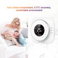 thumbnail image 2 of 95-240V Wi-Fi Smart Thermostat with 5+1+1 Programmable Thermostat, Voice Control, App-Controlled Backlit LCD, Boiler Heating Thermostat, Compatible with Amazon Echo, Google Home, and Tmall Genie, 2 of 8