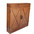 thumbnail image 3 of Blue Wave BG50395 Farmington Dartboard & Cabinet Set, Walnut, 3 of 4