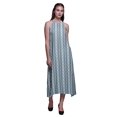thumbnail image 1 of Bimba Robe Dos Nu Teinture sur Nœuds d'Été pour Fête, Col Licou, Tenue de Plage pour Femmes - Très Petit, 1 of 6