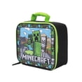 thumbnail image 4 of Minecraft Creeper And Skeleton Insulated Lunch Bag, 4 of 6