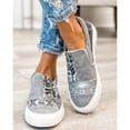 thumbnail image 3 of Espadrilles pour Femmes Liquidation Espadrilles Mode Bout Rond Antidérapantes Confortables à Enfiler Chaussures de Marche, 3 of 6