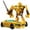 B, variante sur Transformers : Jouets de Transformeur du 40e Anniversaire Optimus Prime Bumblebee Megatron Figurine d'Action, Série Transformers Robot Convertible, Figurines d'Action de Transformeur Cadeaux de Noël pour Enfants - 7,4 Pouces