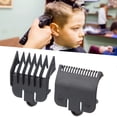 thumbnail image 4 of Hair Clipper Guide Combs, Humanized Design Easily Position Complete Accessories Clipper Guards Cutting Guides  For Barber Shop Red/Green,Black, 4 of 8