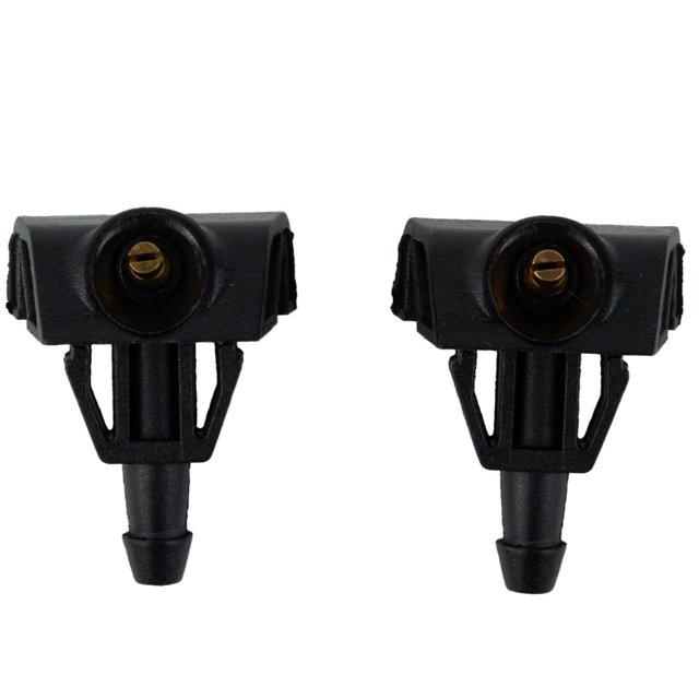 2pcs Car Windscreen Wiper Water Spray Nozzle Jet Washer Sprayer For Nissan For Keeping