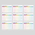 thumbnail image 2 of Magnetic monthly schedule, planner calendar 2024 wall calendar, 2 of 5