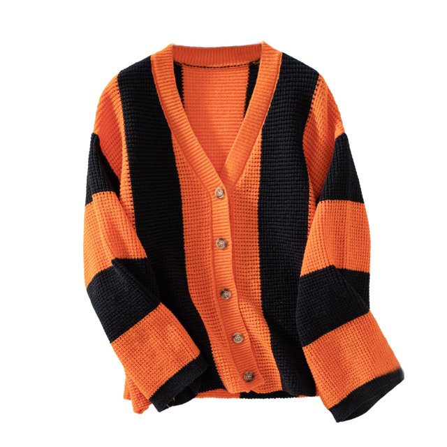 AherBiu Womens Cardigan Sweaters Dressy Casual Knit Sweater Button down Open Front Fall Trendy Outerwear