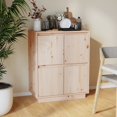 thumbnail image 1 of vidaXL Sideboard 60x34x75 cm Solid Wood Pine, 1 of 5