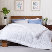White Down Alternative Comforter with 100% Cotton Cover