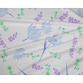 thumbnail image 4 of oneOone Polyester Lycra White Fabric Leaves & Flower Sewing Craft Projects Fabric Prints By Yard 56 Inch Wide-76N, 4 of 4