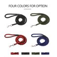 thumbnail image 2 of Nylon Dog Leash 5ft Long Walking Dog Rope Metal Clasp Dog Chain Traction Rope for, 2 of 8