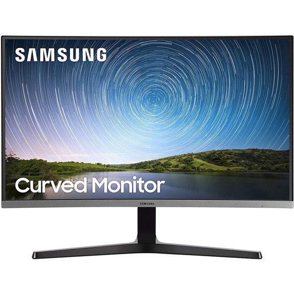 Samsung 32" FHD 75Hz 4ms GTG Curved VA LED FreeSync Gaming Monitor (LC32R500) - Dark Blue Grey