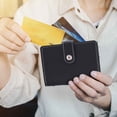 thumbnail image 3 of Kcavykas office, Stationery Mini Savings Binder Manage Your Pocket Money at All Times Bank Card and Credit Card Storage Rack Card Bag, 3 of 3