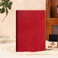 thumbnail image 4 of UsRHHA A5 Imitation Sheepskin Notepad, Black Blue Red Brown Gray Green Paper Notebook, Business Work Diary Office Supply, 4 of 6