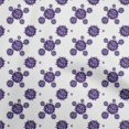 thumbnail image 1 of oneOone Viscose Chiffon Violet Fabric Medical Sewing Craft Projects Fabric Prints By Yard 42 Inch Wide, 1 of 4