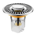 thumbnail image 1 of Washbasin Leakage Plug Basin Bounce Core Sink Leakage Plug Basin Press Type Accessory Backflow Odor Device, 1 of 6