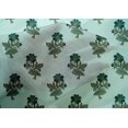 thumbnail image 4 of oneOone Cotton Silk Fabric Leaves & Floral Block Print Sewing Fabric BTY 42 Inch Wide, 4 of 4