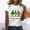 thumbnail image 3 of QIPOPIQ T-Shirts à Manches Courtes pour Femmes à Col Rond T-Shirts de la Saint-Patrick T-Shirt Shamrock T-Shirt Vert T-Shirt T-Shirts de la Saint-Patrick Tee Hauts Imprimés T-Shirts des Fêtes T-Shirts Graphiques Aubaines, 3 of 4
