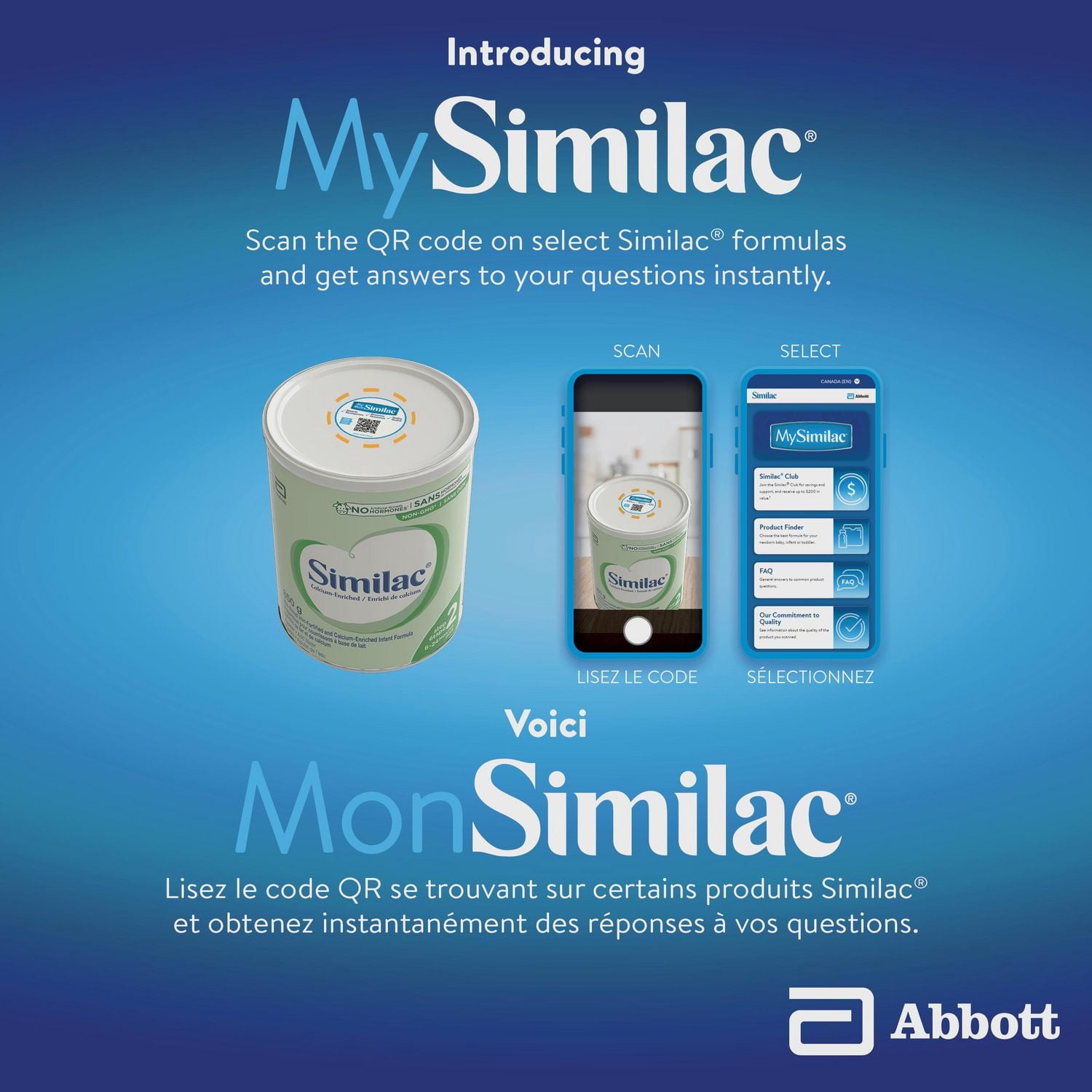 Similac Étape 2          Préparation en poudre enrichie de calcium, 850 g