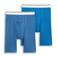 thumbnail image 1 of Jockey Men's Pouch 10" Midway Brief - 2 Pack, 1 of 4