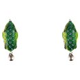 thumbnail image 2 of QualitChoice 1/2/3/5 Fish Lure Artificial Bait 8cm Workmanship Compact Size No Burrs Exquisite Rotating Lures Fishing Tackle Dark Green 2PCS, 2 of 6
