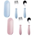 thumbnail image 1 of Child and Toddler Flatware - Kids Utensil Set - Metal Kids Cutlery Set, 1 of 5