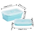 thumbnail image 3 of Boovnll Bento Box, 350Ml Silicones Folding Lunch Box, Bento Box Adult, Bento Box for Kids, Lunch Box Containers, 3 of 6