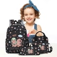 thumbnail image 4 of PRETXORVE Kapibala Backpack for Girls Cute Capybara Elementary School Students Children From Grades to Backpack, 4 of 5