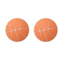 thumbnail image 1 of serony 4pcs Mute Door Rear Wall Crash Waterproof Anti-Collision Wall Crash Waterproof Pad Basketball Style 5cm orange 2Set, 1 of 6