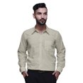 thumbnail image 1 of BESTMAN Printed Cotton Shirts For Men Long Sleeve Slim Fit Formal Shirt For Boy, 1 of 5