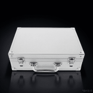 TAILTOSS Alloy Storage Box Tool Case Silver Outdoor Use 1Pack