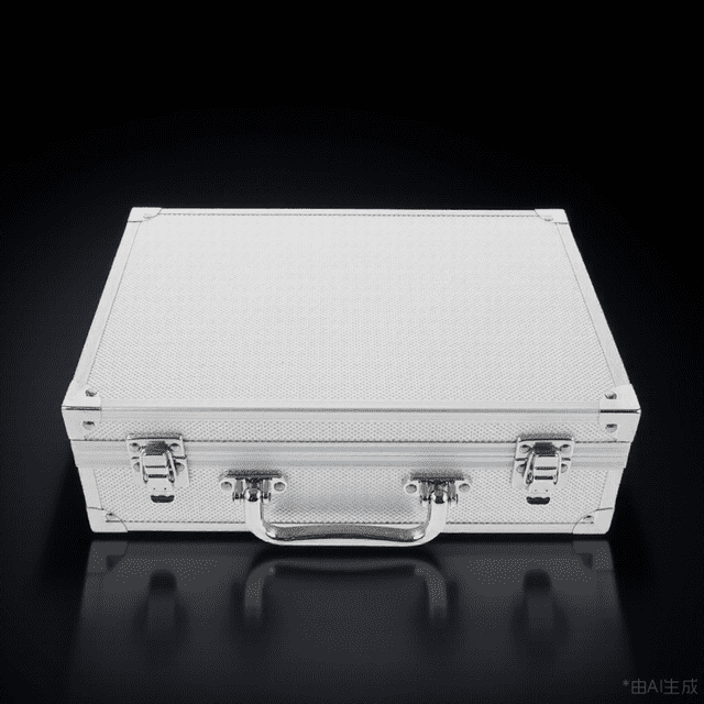 TAILTOSS Alloy Storage Box Tool Case Silver Outdoor Use 1Pack