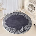 thumbnail image 2 of Birdeem Round Short Hair Rug - 23.6In Round-No Hair Loss Rug-Non-Shedding and Easy Care- Ideal for High Traffic Areas in Living Room- Bedroom-Washable and Easy To, 2 of 12
