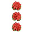 thumbnail image 3 of QualitChoice Artificial Lotus Replacement Simulation Outdoor Garden Park Pond Pool Photography Fake Water Flower Decor Red 3PCS, 3 of 6