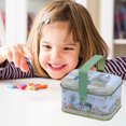 thumbnail image 1 of Boovnll Christmas Tin Box Portable Gift Ingenious Packaging Box Children's Snacks Candy, Christmas Decorations, 1 of 6