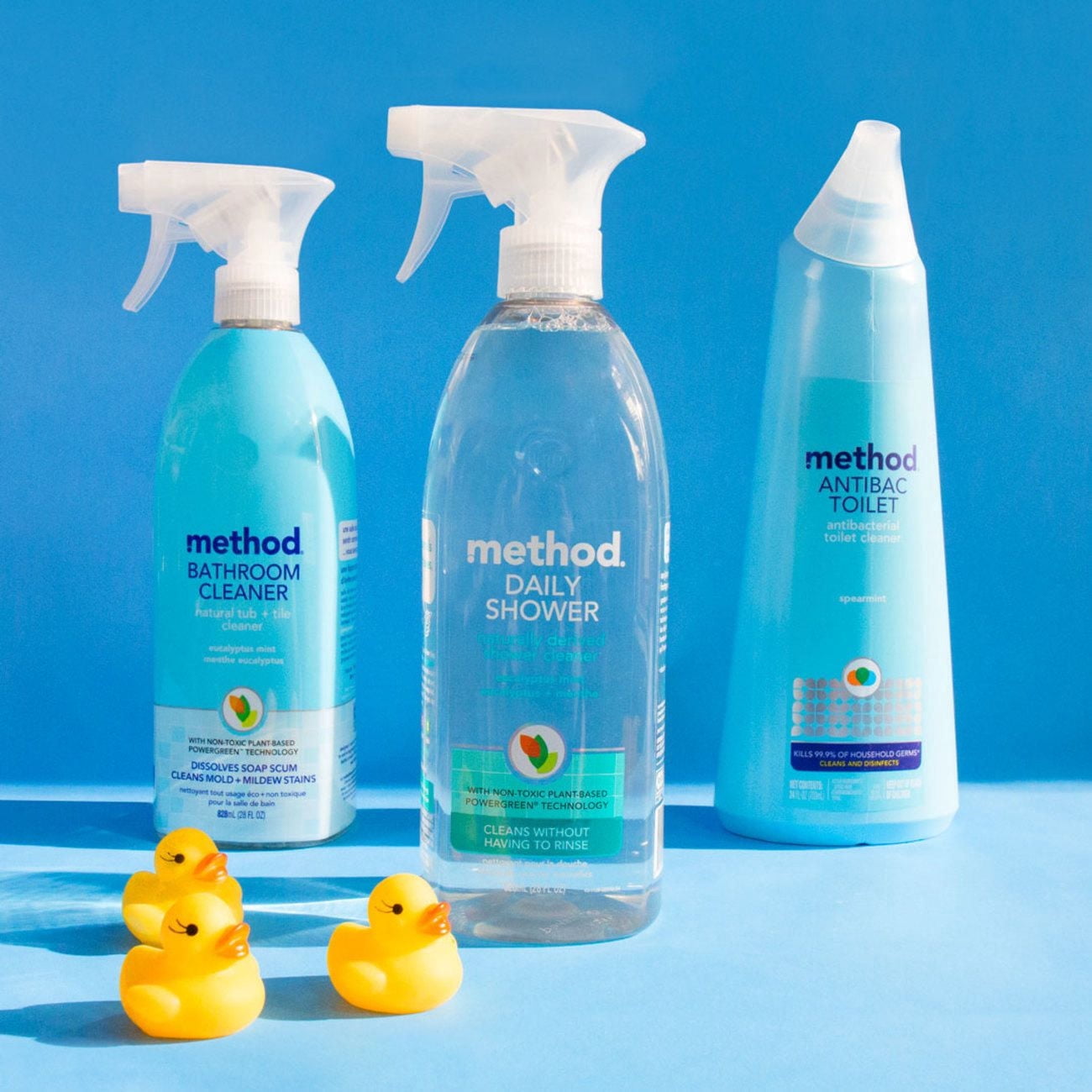 Method, Nettoyant moussant pour salle de bain, Eucalyptus+menthe, 828 ml