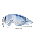 thumbnail image 3 of DIANWUDG Large Frame Swimming Goggles Gradient Electroplated Silicon Adult Unisex Profession Swimming Goggles, 3 of 4