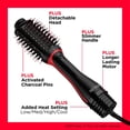 thumbnail image 2 of Revlon One-Step Volumizer Plus Hair Straightening Brush with Ceramic Titanium Barrel, 2 of 7