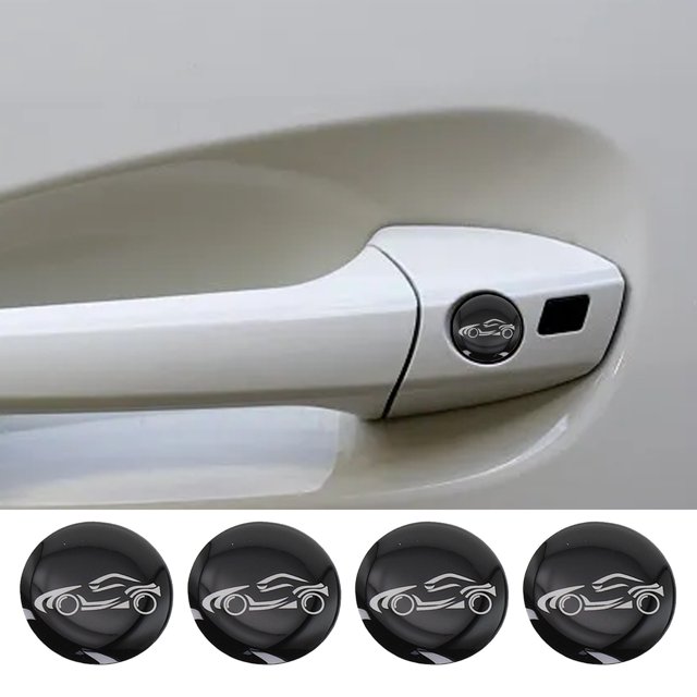 Modern and Sleek Key Hole Sticker for Car Door Upgrade Your Car's Appearance