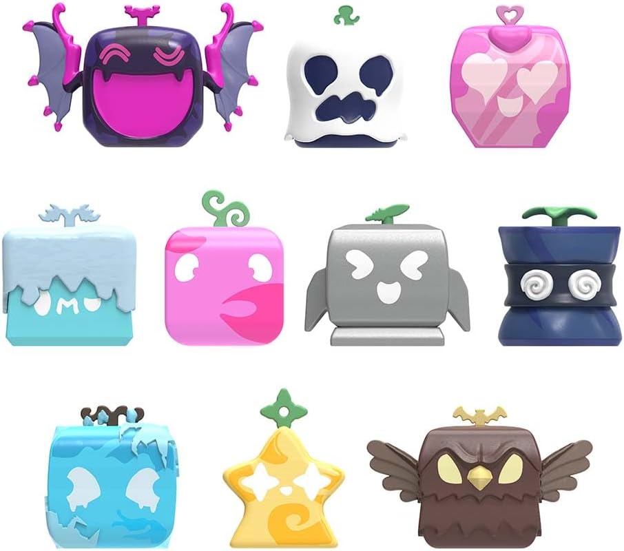 Blox Fruits Mystery Series Mini Figure Set - 4pk - Includes DLC code- By Phat Mojo toys
