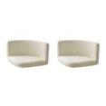 thumbnail image 3 of kurtrusly Trilateral Chair Covers Wide Application And Strong Elastic Chair Protection Made Easy Polyester Cover Chairs Decoration off-white 2Set, 3 of 6