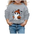 thumbnail image 1 of 2025 Mode Mignon Chandail Imprimé Fillette Col Rond Sans Capuche Long Chandails à Capuchon pour Ado Fille Manche Chandail, 1 of 4