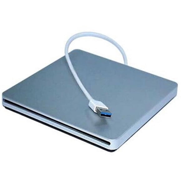 External CD DVD Drive USB 3.0 MILFECH Portable Slim CD / DVD-RW Burner With Type C Plug & Play Superdrive for Laptop PC under Windows 7/8/10 / XP and for Apple MacBook MacBook Pro MacbookAir