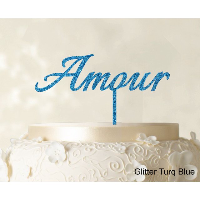 Personalized Name Cake Topper Custom Cake Topper Color Option Available 5-7 Inches Wide