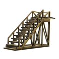 thumbnail image 2 of 1/72 Fortress Building Model Kits DIY DIY Painting Architecture Scene Model for stairs, 2 of 9