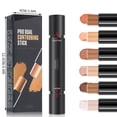 thumbnail image 3 of WIFKLSIIPG Two Sets Double Head Contouring Stick Makeup Stick Face Shaping & Contouring Stick Rich Sticks Makeup Kit Face Makeup Highlighter Stick Contouring Makeup Kit, 3 of 8